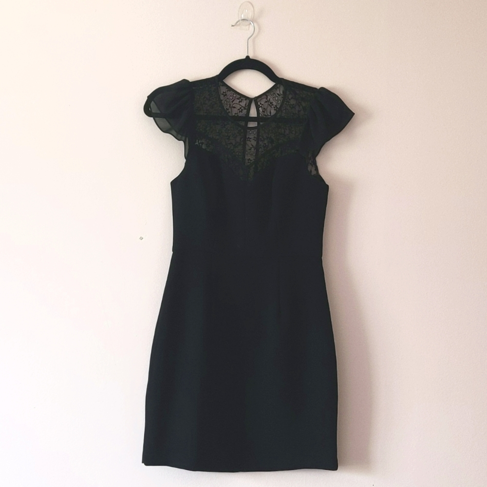 Lacy black dress
